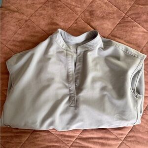 Fifth dusty blue Rafaela top